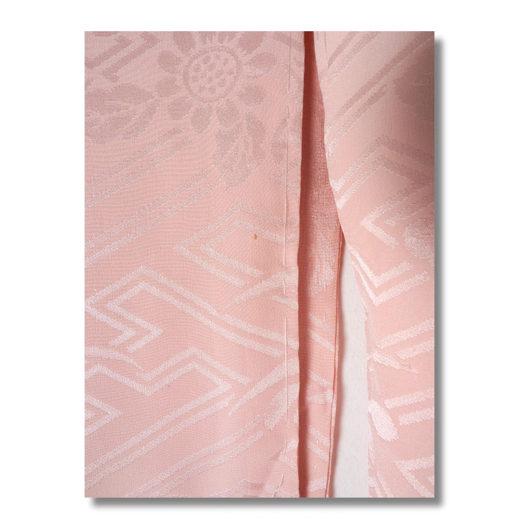 Vintage Damen Naga-Juban (Unterkimono) Rosa