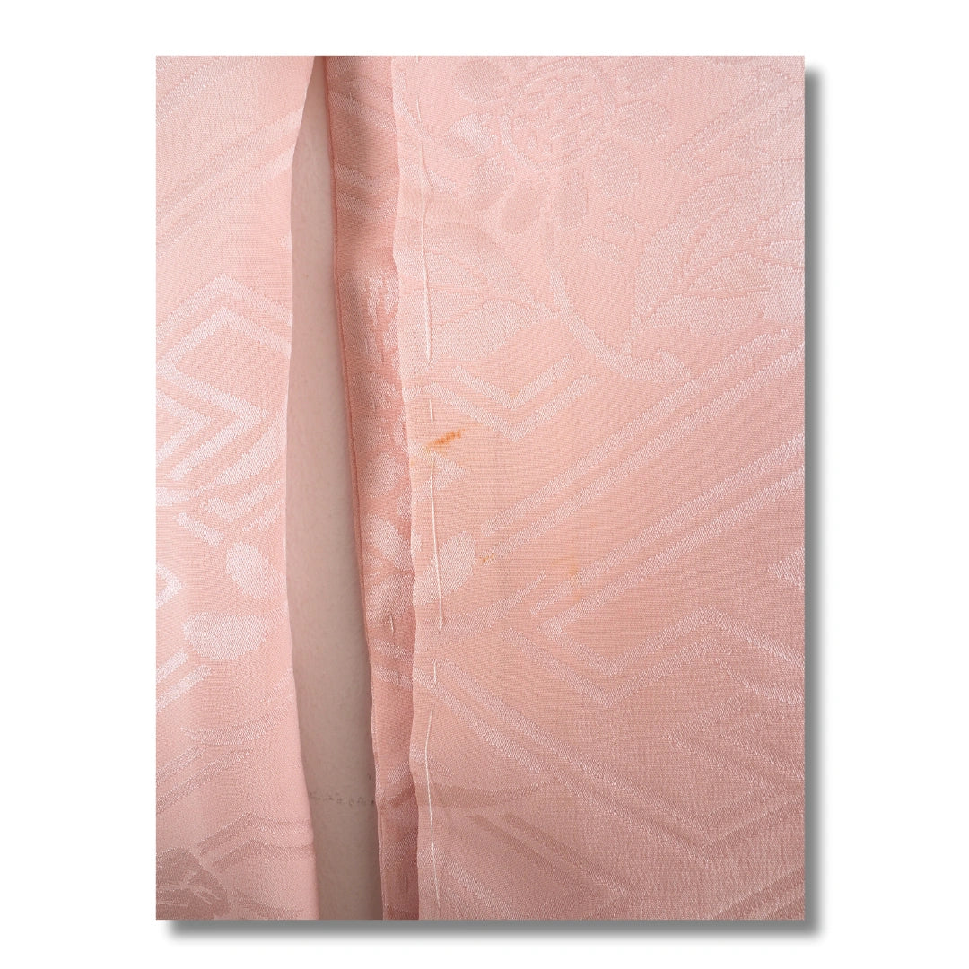 Vintage Damen Naga-Juban (Unterkimono) Rosa