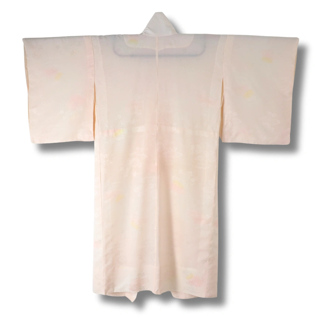 Vintage Damen Naga-Juban rose mit Blumen