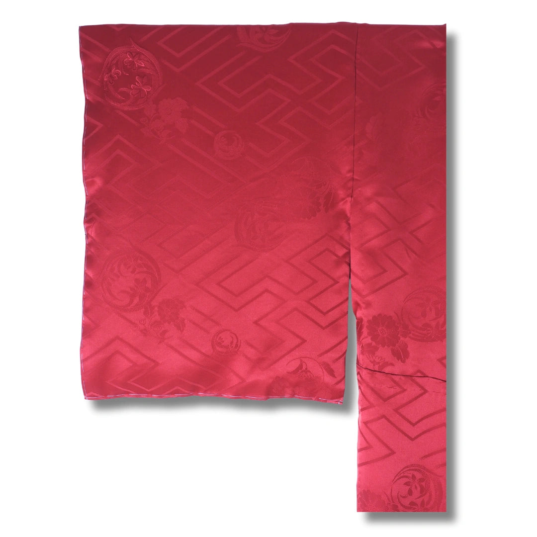 Vintage Damen Naga Juban rot