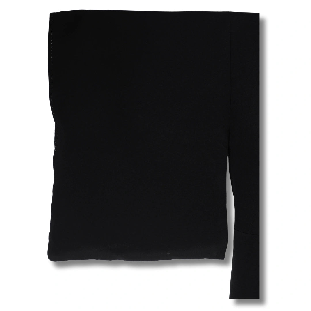 Kuro-Tomesode Damen Kimono Vintage – Schwarz mit 5 Kamon