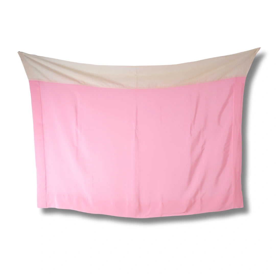 Vintage Damen Susoyoke Unterrock in Weiß-Rosa