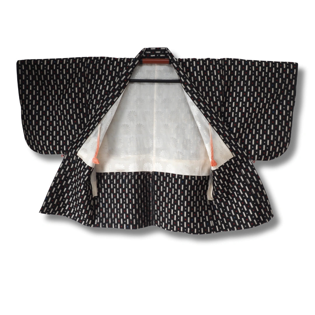 Vintage Damen Ensemble (Kimono & Haori) inkl. Haori Himo