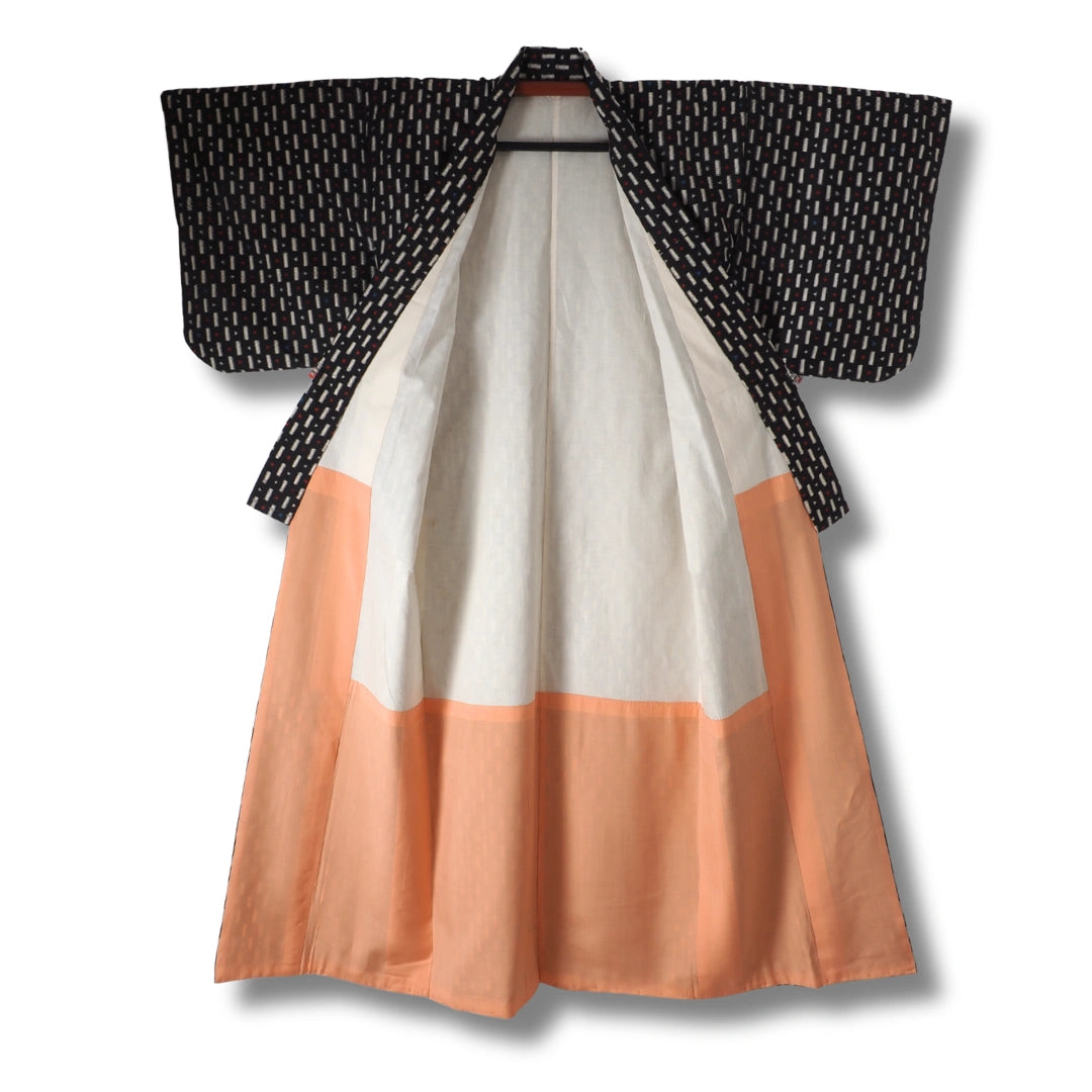 Vintage Damen Ensemble (Kimono & Haori) inkl. Haori Himo