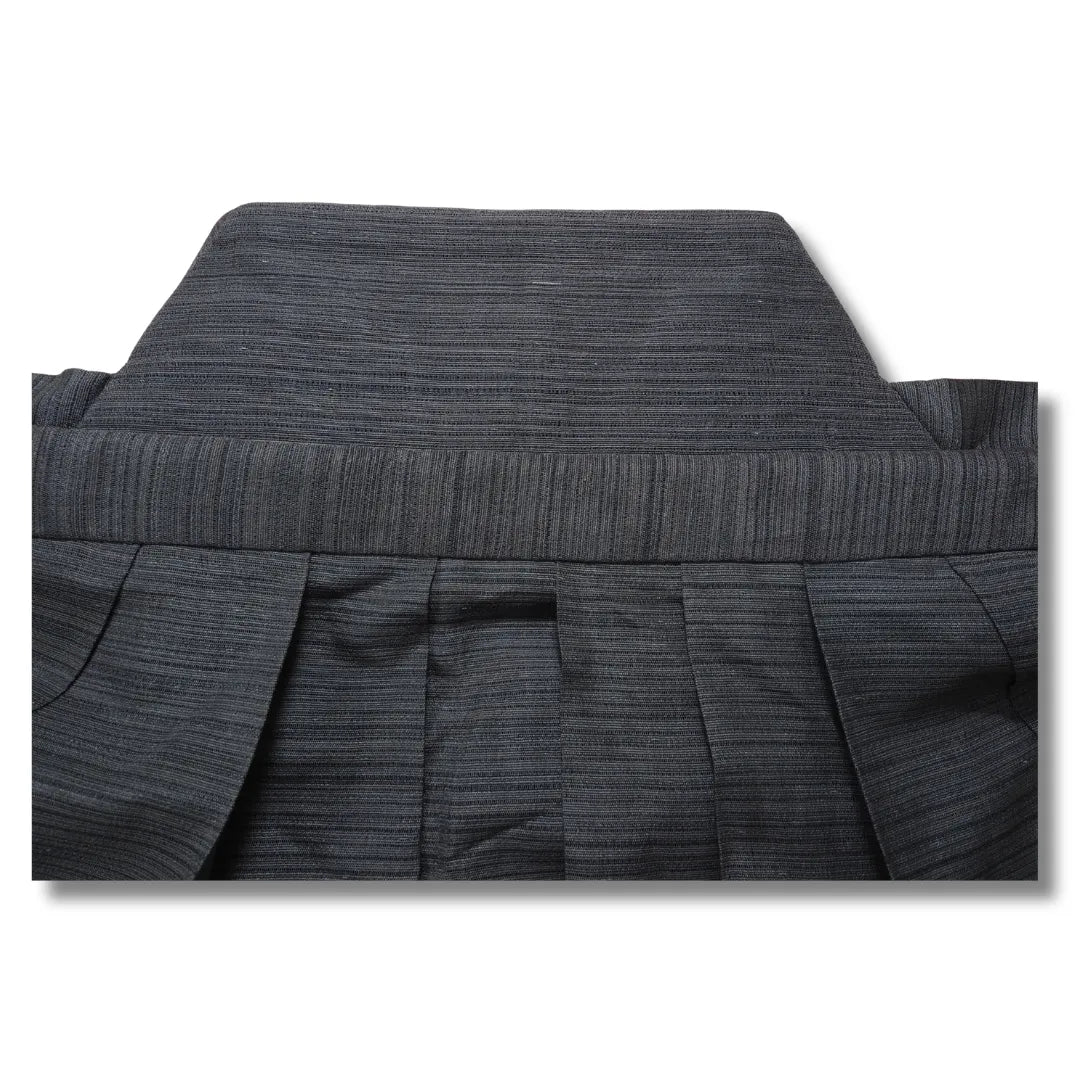Detail der oberen Bundpartie der Hakama
