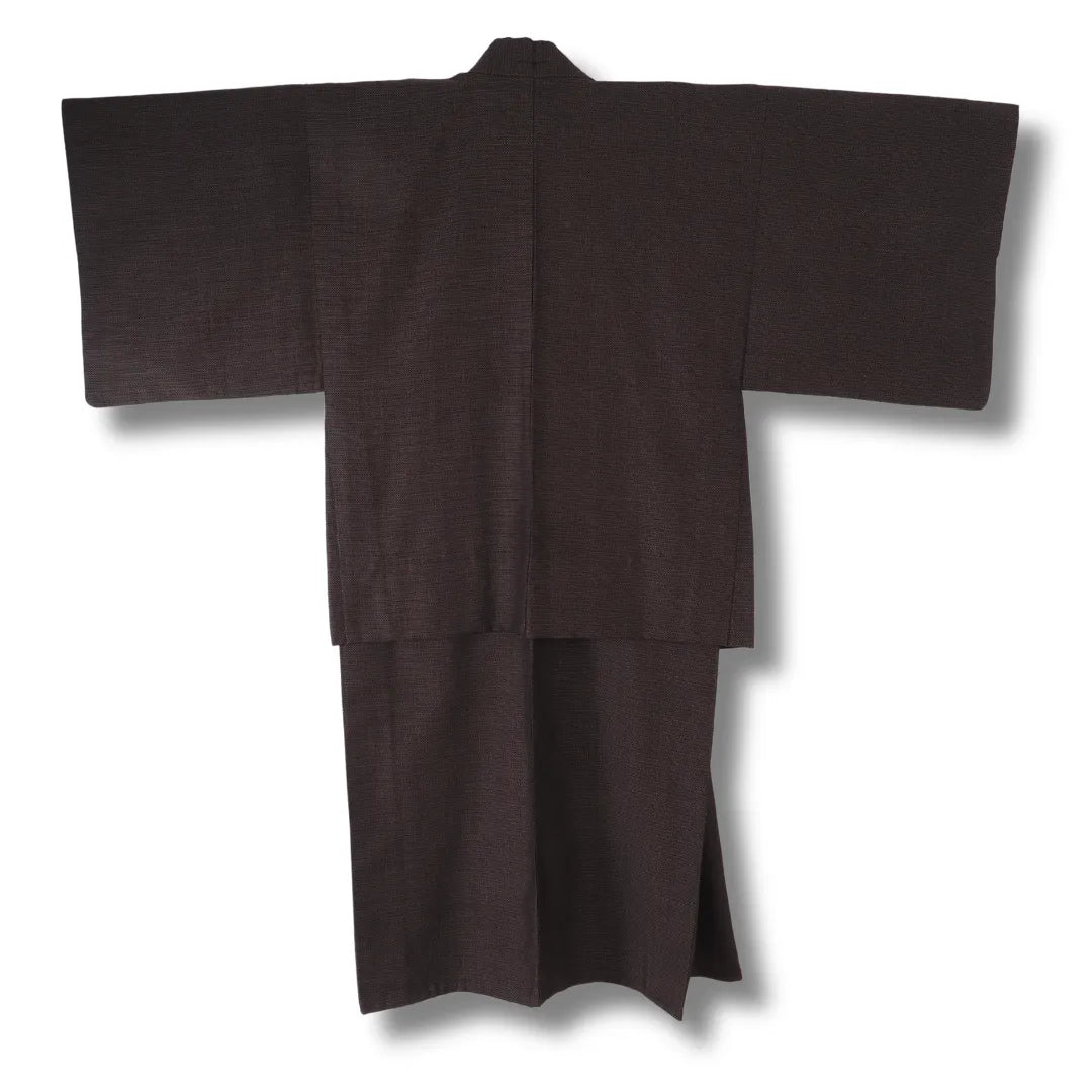 Haori über Kimono getragen, Rückansicht