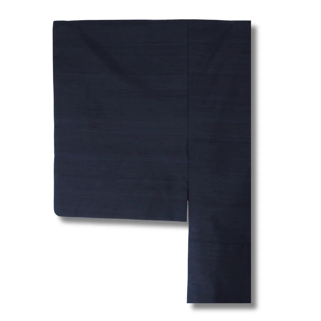Ärmelansicht des dunkelblauen Herren Kimono aus Japan