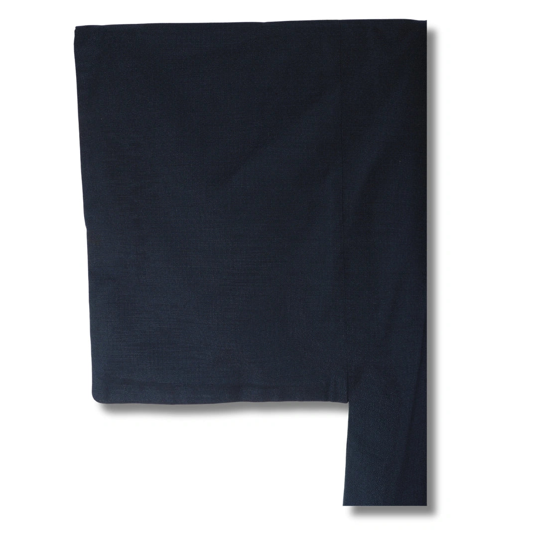 Vintage Herren Haori dunkelblau mit lila Innenseite