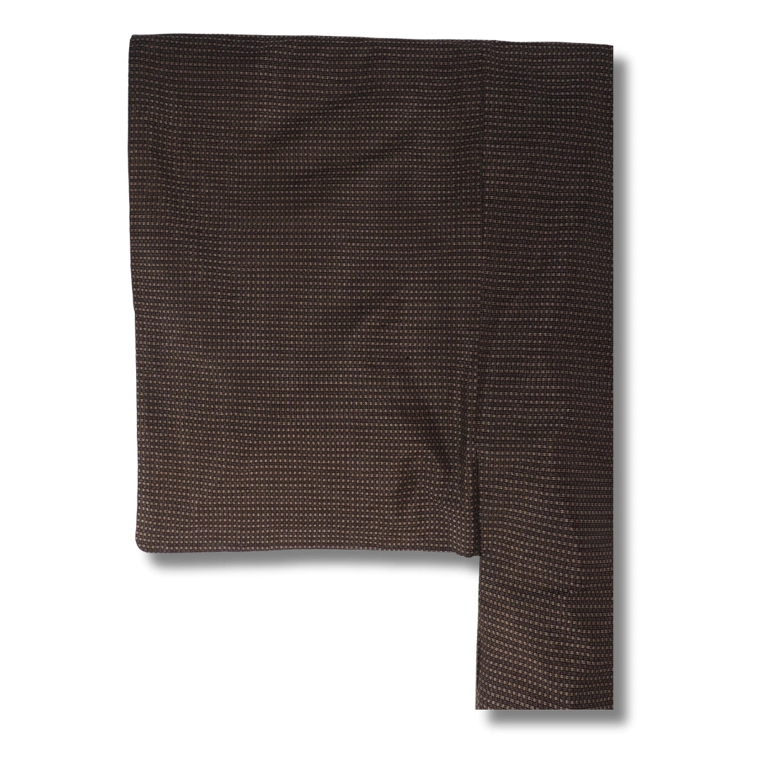 Vintage Herren Haori Grau-Braun mit Fuji