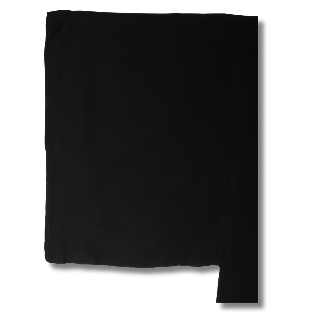 Vintage Herren Haori Schwarz mit Landschafts-Innenseite