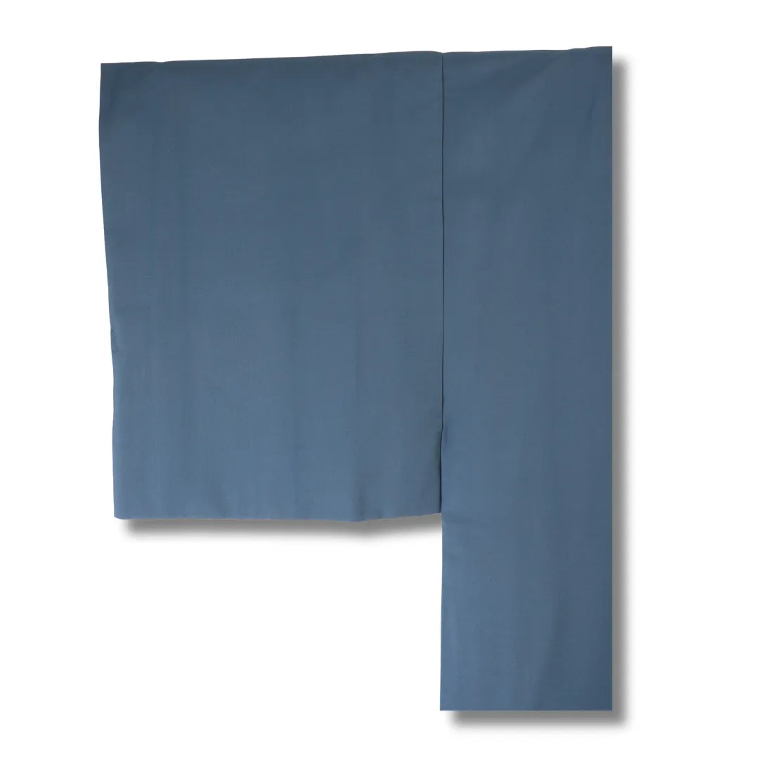 Ärmelansicht des blauen Vintage Herren Juban aus Japan