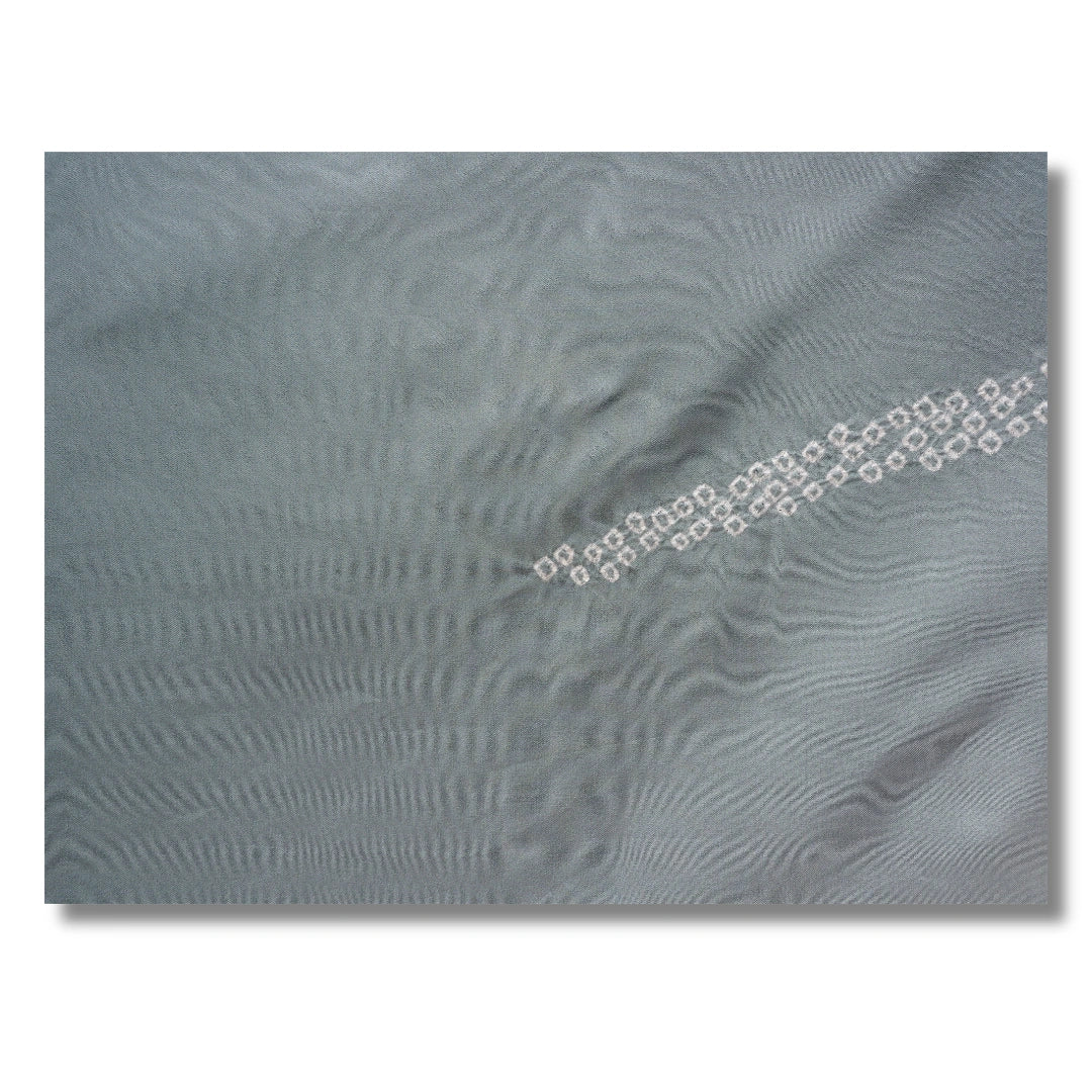 Vintage Herren Juban hellblau mit Fuji Shibori