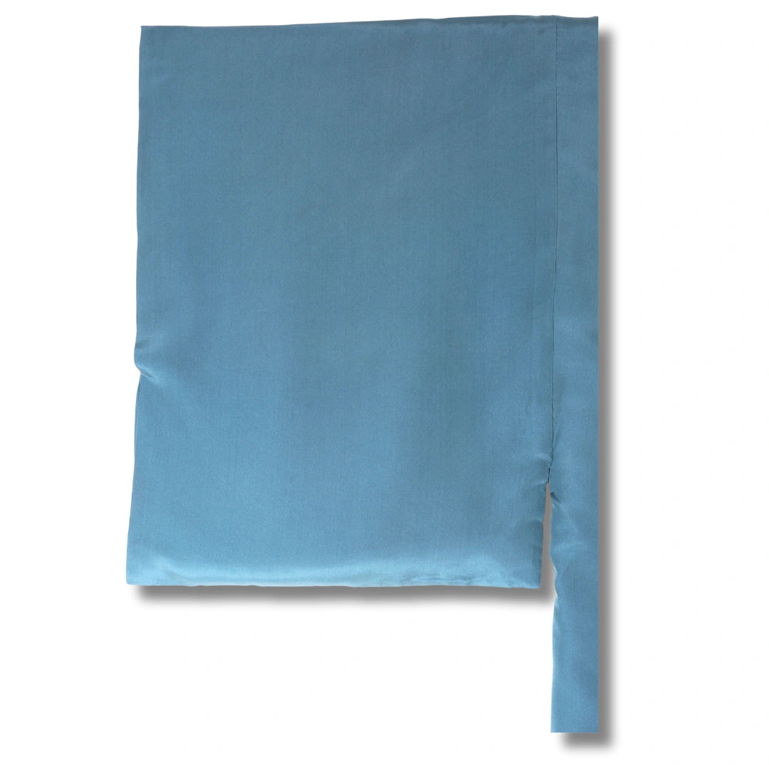 Vintage Herren-Juban Hellblau mit traditionellem Motiv