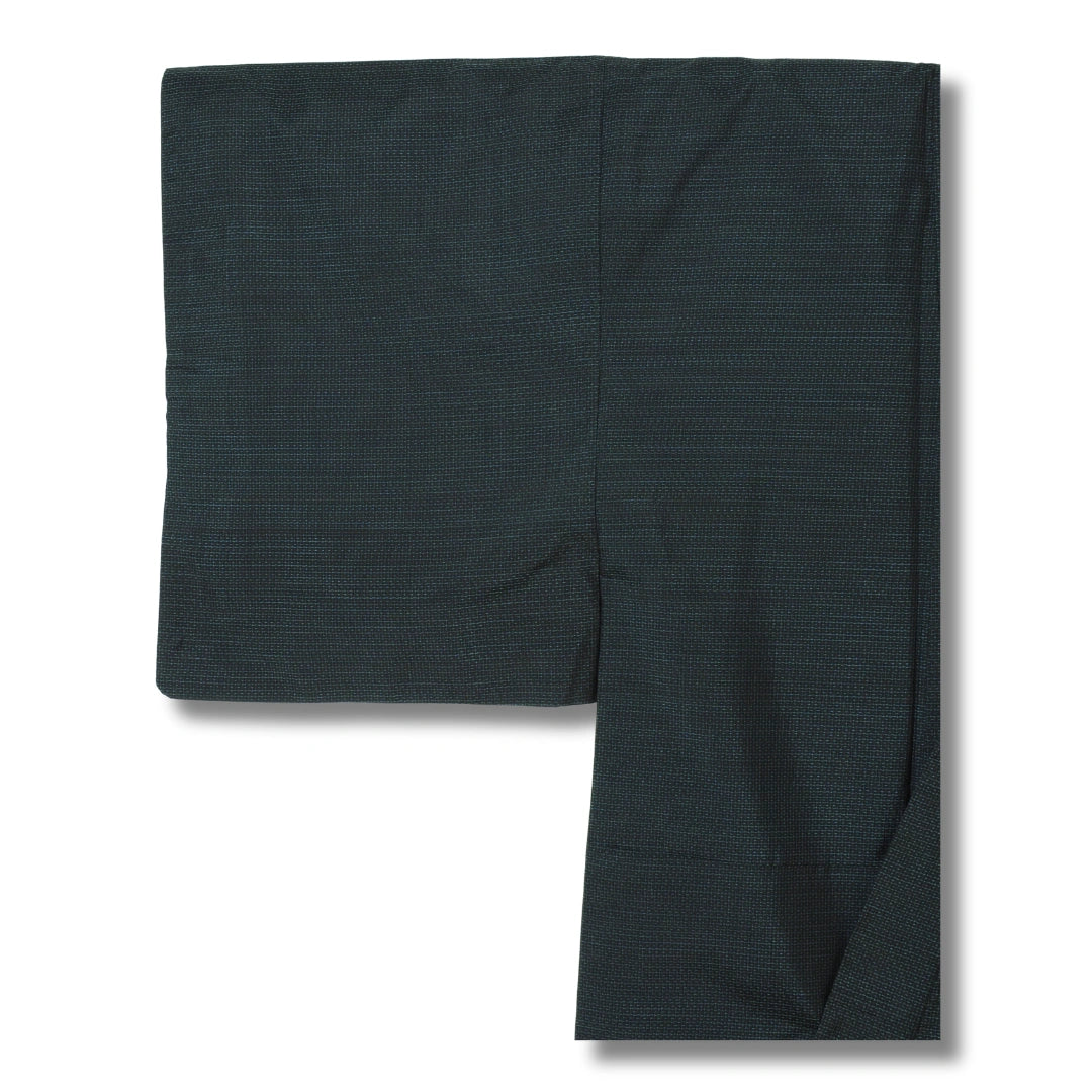 Vintage Herren Kimono dunkelgrau Muster