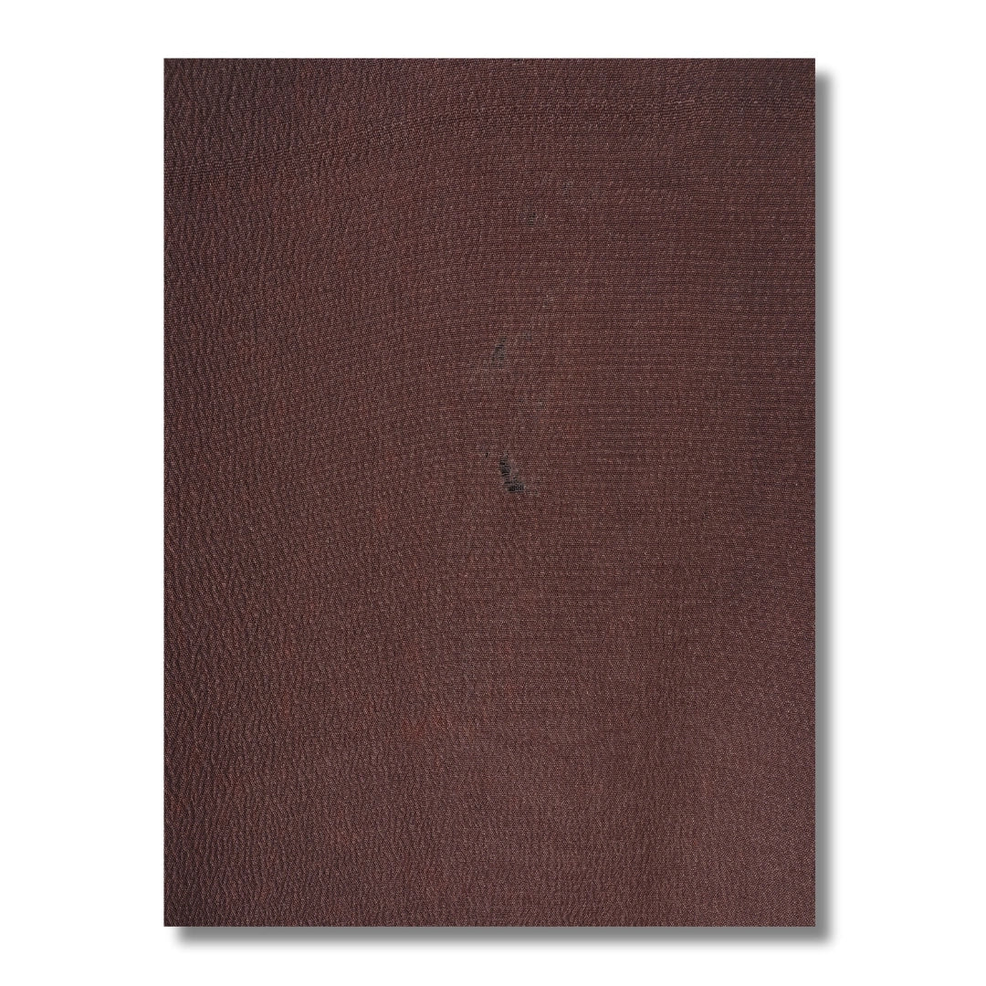 Vintage Herren Juban dunkelrotviolett mit Tempelmotiv