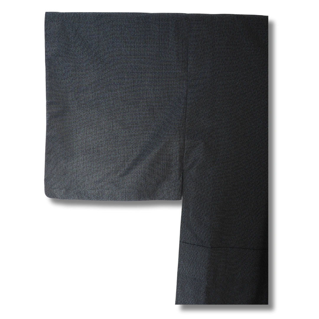 Vintage Herren Kimono Grau mit feinem Muster