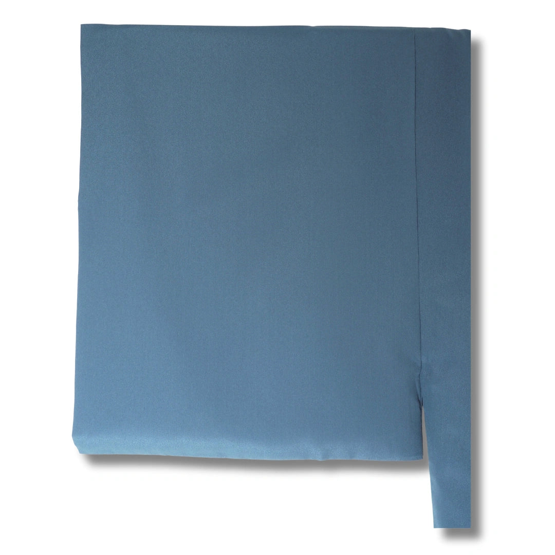 Vintage Herren Naga-Juban – Blau mit Landschaftsbild