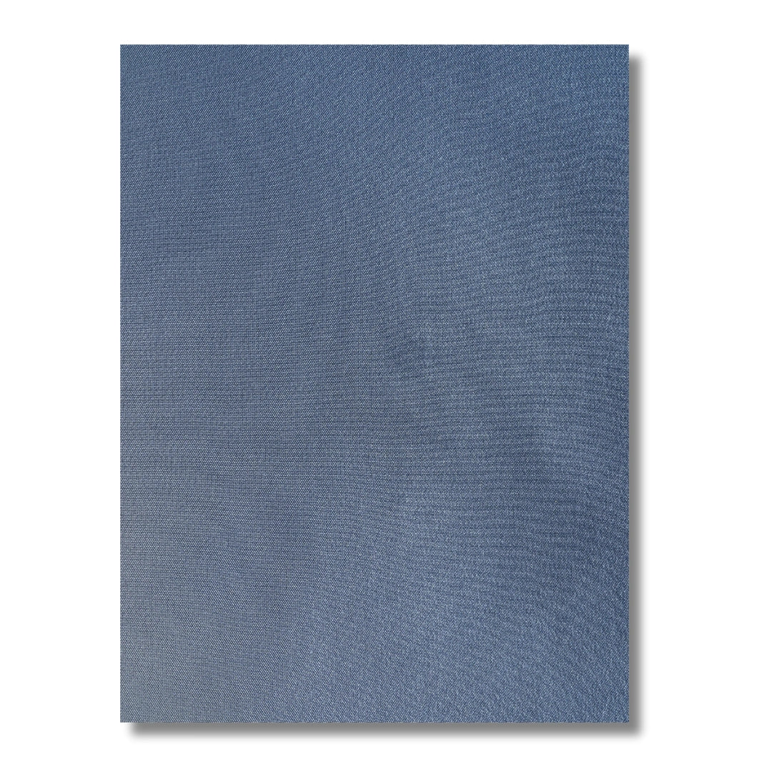 Vintage Herren Juban Hellblau mit Landschaftsmotiv