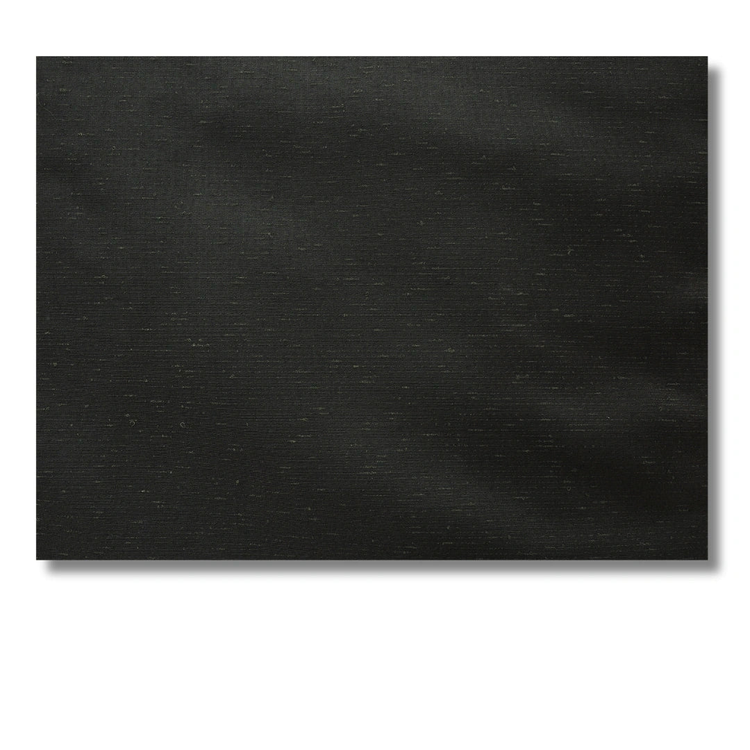 Vintage Herren Kimono – Schwarz mit blauem Innenfutter