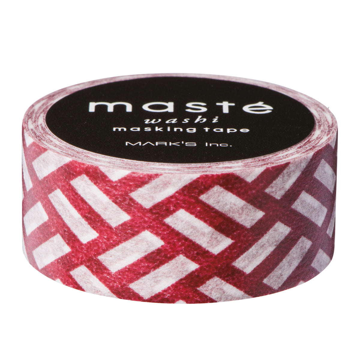 Washi Tape Rolle Ninoji rot #farbe_Rot