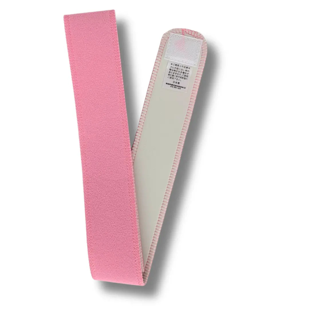 Rosa Datejime Magic Belt mit Klettverschluss und elastischer Innenseite
