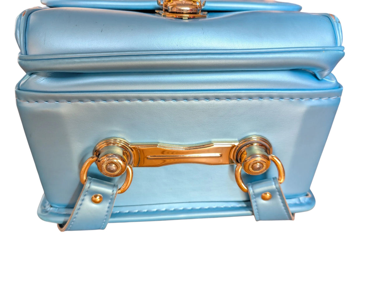 vintage  - japanischer Rucksack randoseru hellblau #farbe_Hellblau