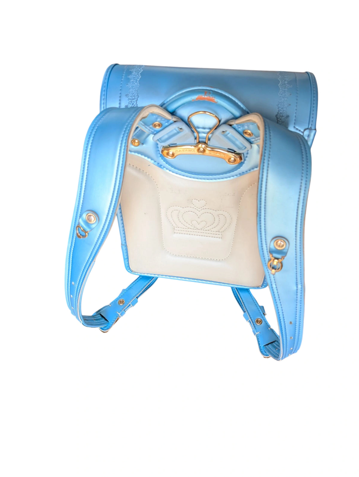 vintage  - japanischer Rucksack randoseru hellblau #farbe_Hellblau