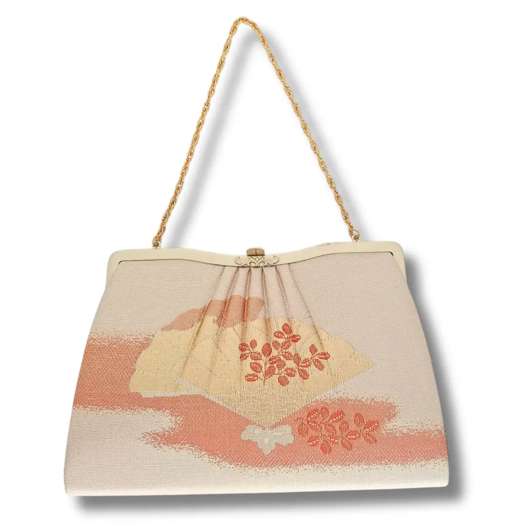 Japanische Vintage Handtasche – wandelbar als Clutch