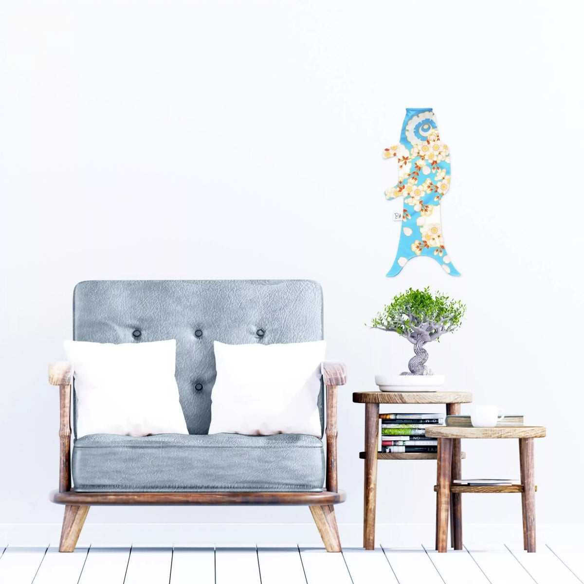 Koinobori Hanami Grösse mini Bio Baumwolle #farbe_Hanami