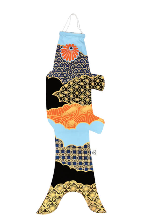 Koinobori Größe S Atsushi Bunt #farbe_Bunt