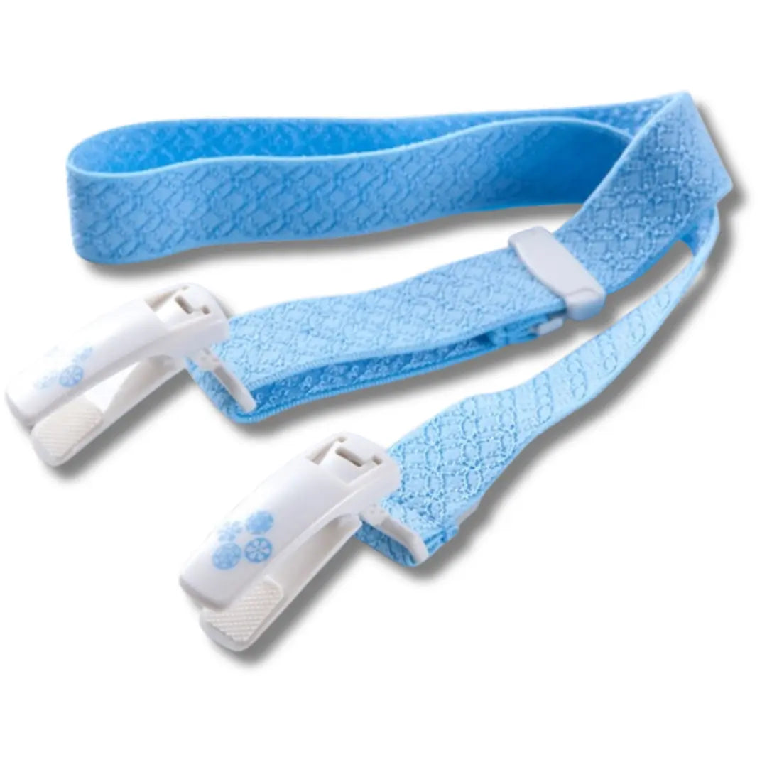 Blauer Korin Belt mit Shippo Muster