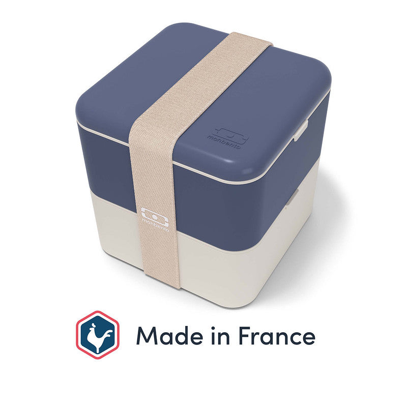 monbento Square Bento Box Blau seitlich #farbe_Blau