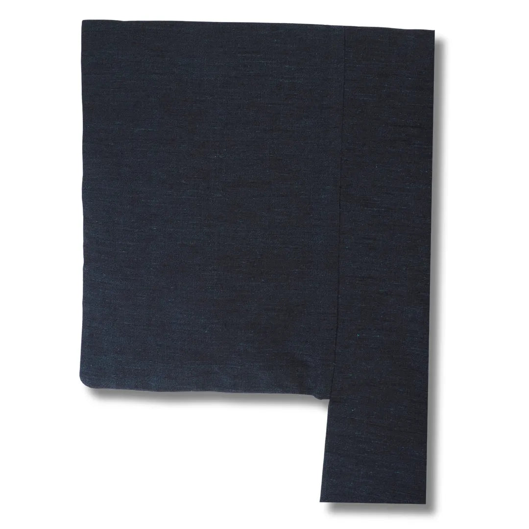 Ärmelansicht des dunkelblauen Herren-Haori