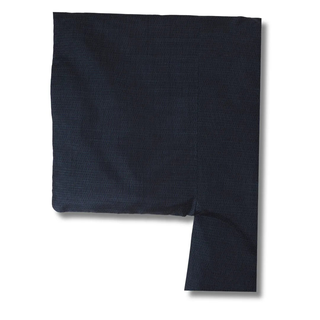 Ärmelansicht des dunkelblauen Vintage Herren-Haori