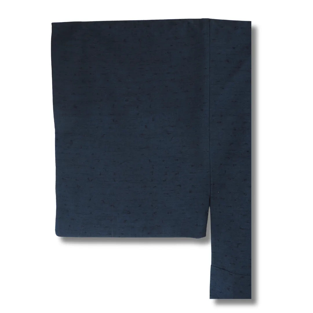 Ärmelansicht des dunkelblauen Vintage Herren-Kimono