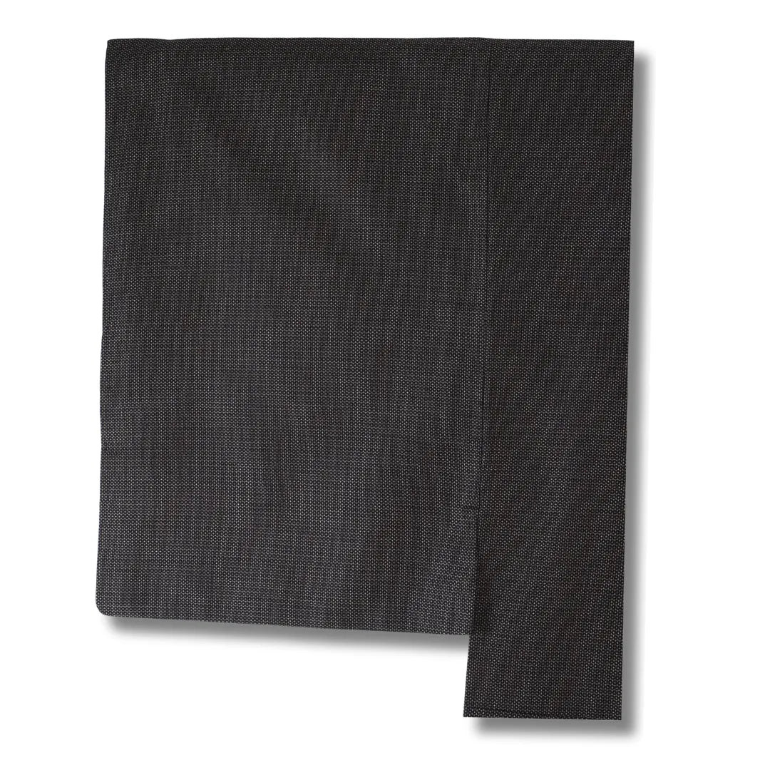 Ärmelansicht des schwarz-grauen Herren-Kimono
