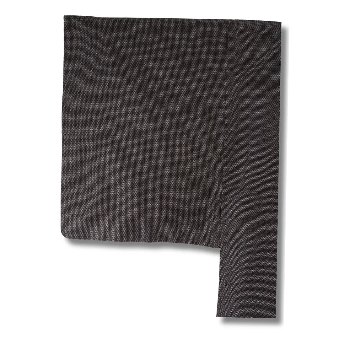 Ärmelansicht des schwarzgrauen Herren-Kimono mit Ärmel