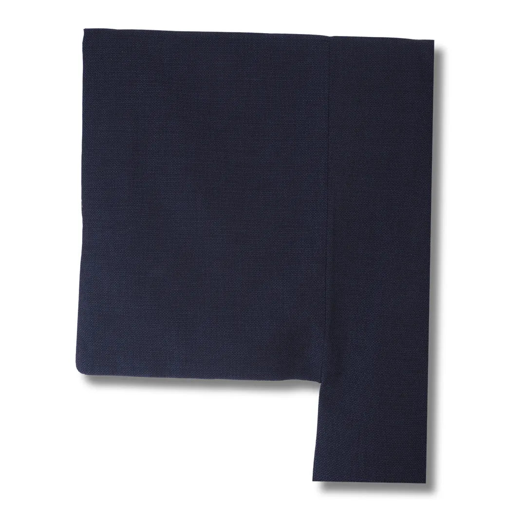 Ärmelansicht des dunkelblauen Herren-Haori