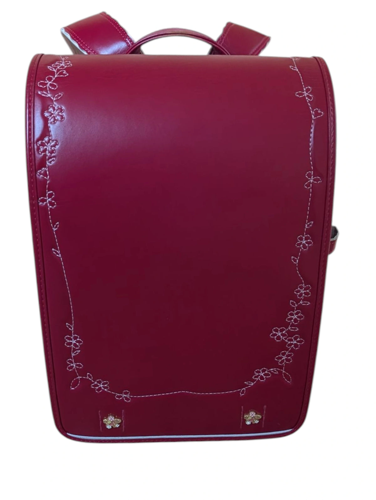 rot vintage - japanischer Schulrucksack randoseru #farbe_Rot