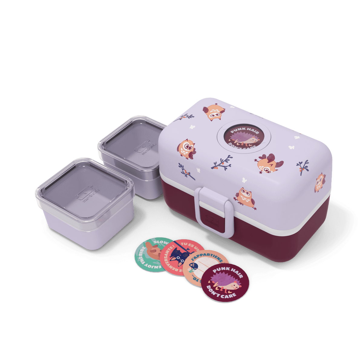Monbento Tresor Bento Box für Kinder Eule #farbe_Eule