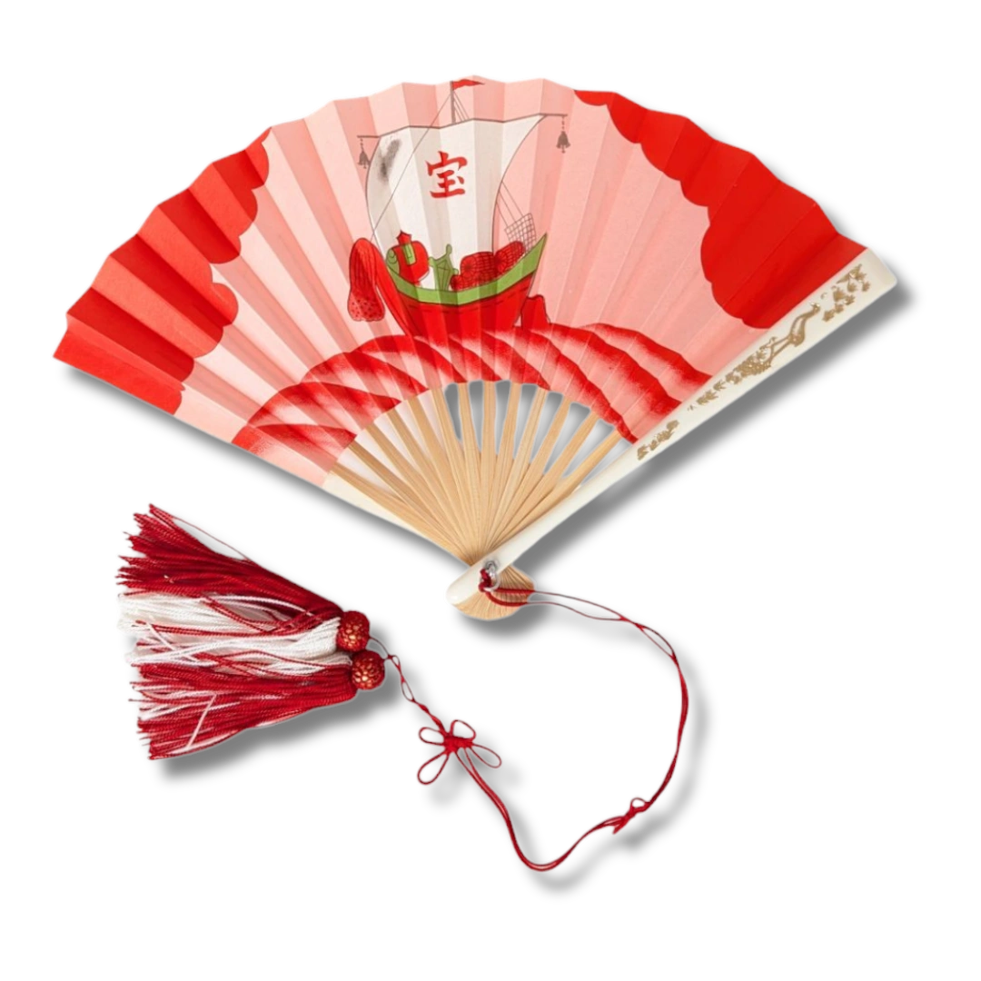 Vintage Hakoseko Set 5-teilig pink Shibori